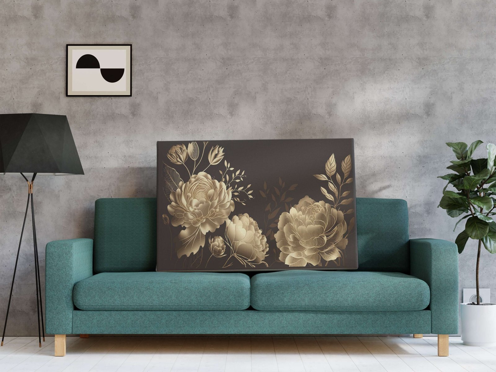Elegant Framed Canvas Art for Home & Office Style - Image 3